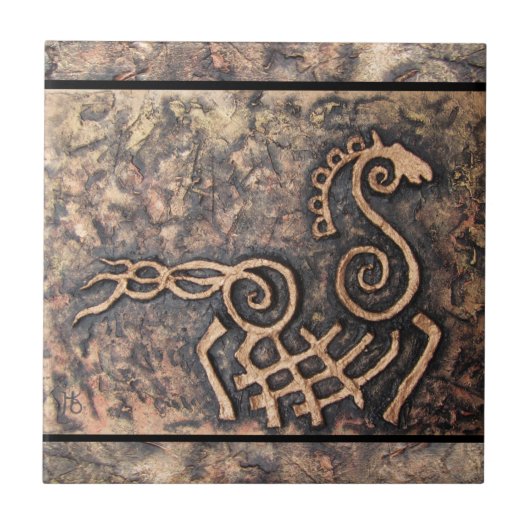 Sleipnir Fliese (Vorderseite)