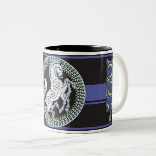 Sleipnir-Tasse 6 Zweifarbige Tasse (VorderseiteRechts)