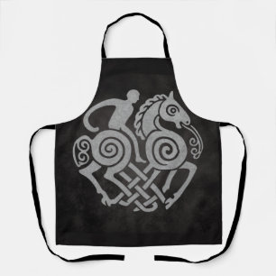 Sleipnir und Odin Symbol Nordische Mythologie Desi Schürze