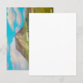 Slemish Mountain Painting Postcard von Joanne Case Postkarte (Vorne/Hinten)