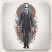 SLENDER MAN MYTH TAT STIL GETRÄNKEUNTERSETZER (Vorderseite)