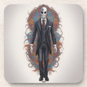 SLENDER MAN MYTH TAT STIL GETRÄNKEUNTERSETZER