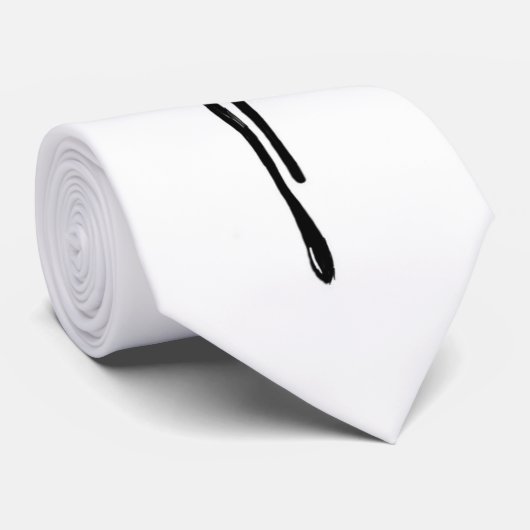 Slenderman Krawatte (Gerollt)