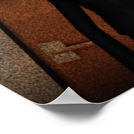 Slenderman Poster (Ecke)