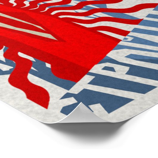 Slenderman Poster (Ecke)