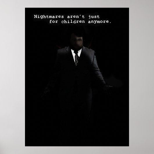 Slenderman Poster (Vorne)