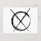 Slenderman Postkarte (Vorderseite)