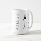Slenderman Tasse kein Papier (VorderseiteRechts)