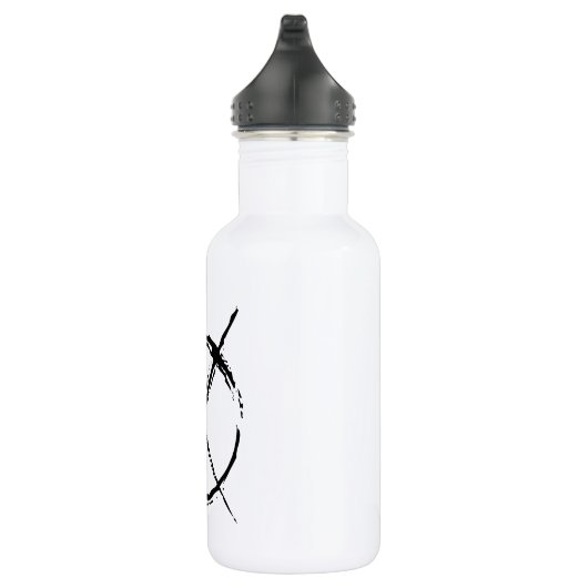 Slenderman Trinkflasche (Rechts)