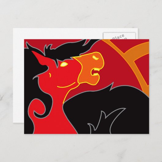 Slepinir Postcard Postkarte (Vorne/Hinten)