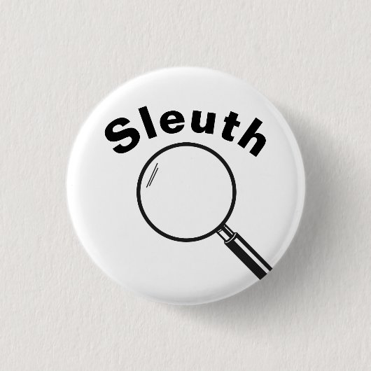 Sleuth Button (Vorderseite)