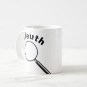 Sleuth Kaffeetasse (Vorderseite Links)