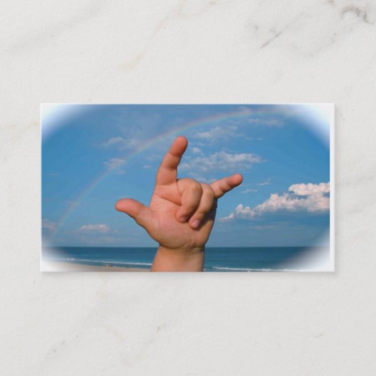 SLG Visitenkarte-Schablone Visitenkarte (Vorderseite)