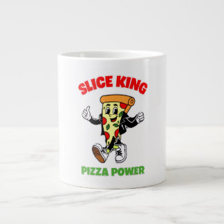 SLICE DE PIZZA CAMINANDO Jumbo-Tasse