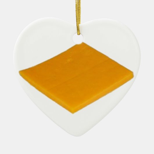 Slice of Cheese Keramikornament (Vorne)