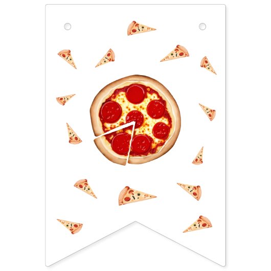 Slice Of Fun 1st Birthday  Wimpelkette (Erste Fahne)