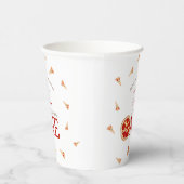 Slice of Fun First Birthday Paper cup Pappbecher (Rechts)