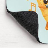 Slice Playing a Harmonica Niedlich Mousepad (Ecke)