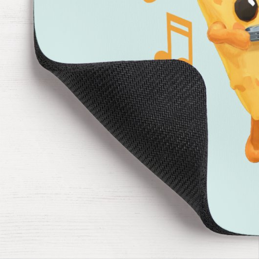 Slice Playing a Harmonica Niedlich Mousepad (Ecke)