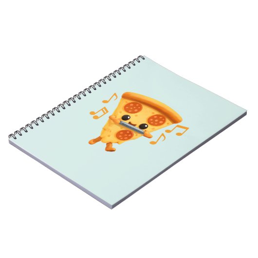 Slice Playing a Harmonica Notizblock (Linke Seite)