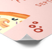 Slice Slice Baby Begrüßungszeichen Poster (Ecke)