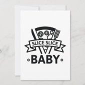 Slice Slice Baby Dankeskarte (Vorderseite)