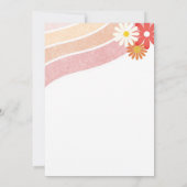 Slice Slice Baby Dusche Pizza Party Einladung (Rückseite)