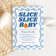 Slice Slice Baby Italian Pizza Baby Shower