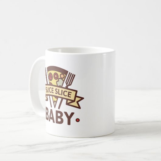 Slice Slice Baby Kaffeetasse (Vorderseite Links)