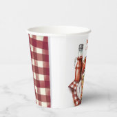 Slice Slice Baby Modern Pizza Birthday Party Paper Pappbecher (Rechts)