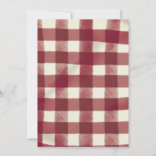 Slice Slice Baby Moderne Pizza Baby Dusche Invitat Einladung (Rückseite)