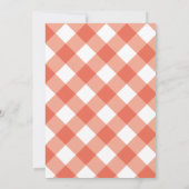 Slice Slice Baby Pizza Baby Dusche Einladung (Rückseite)