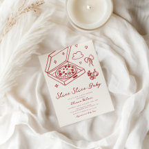 Slice Slice Baby Pizza Baby Dusche