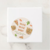 Slice Slice Baby Pizza Baby Dusche Geschenkanhänger (Beispiel)