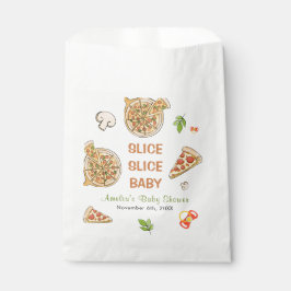 Slice Slice Baby Pizza Baby Dusche Geschenktütchen