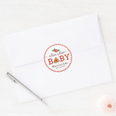 Slice Slice Baby Pizza Baby Shower Favor Sticker - (Umschlag)