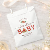 Slice Slice Baby Pizza Baby Shower Fevor Bag - Spa Geschenktütchen (Ausgeschnitten)