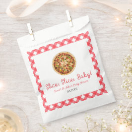 Slice, Slice, Baby! Pizza Baby Shower Geschenktütchen