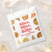 Slice, Slice, Baby! Pizza Birthday Party Geschenktütchen (Ausgeschnitten)