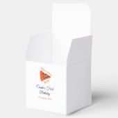 Slice Slice Baby Pizza braun 1. Geburtstag Geschenkschachtel (Geöffnet)