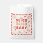 Slice Slice Baby Pizza Hand Drawn Baby Shower Geschenktütchen (Vorderseite)