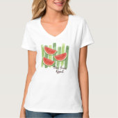 Slice, Smile, Repeat. Damen T-Shirt (Vorderseite)