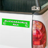 Sliceasaurus Rex Funny Golf Camp Autoaufkleber (Auf Lkw)