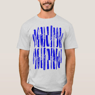 Sliced and Diced - Blau T-Shirt
