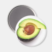 Sliced Avocado Magnet (Vorderseite/Rückseite)