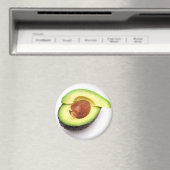 Sliced Avocado Magnet (In Situ (Geschirrspüler))