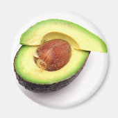 Sliced Avocado Magnet (Vorne)