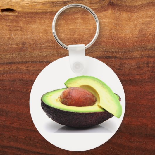 Sliced Avocado Schlüsselanhänger (Vorderseite)