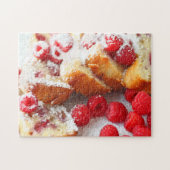 Sliced Raspberry Loaf Cake Puzzle (Horizontal)