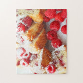 Sliced Raspberry Loaf Cake Puzzle (Vertikal)